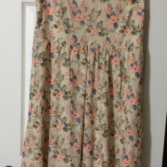 COPY - Red Herring multi-colored floral print midi dress - Picture 5 of 5